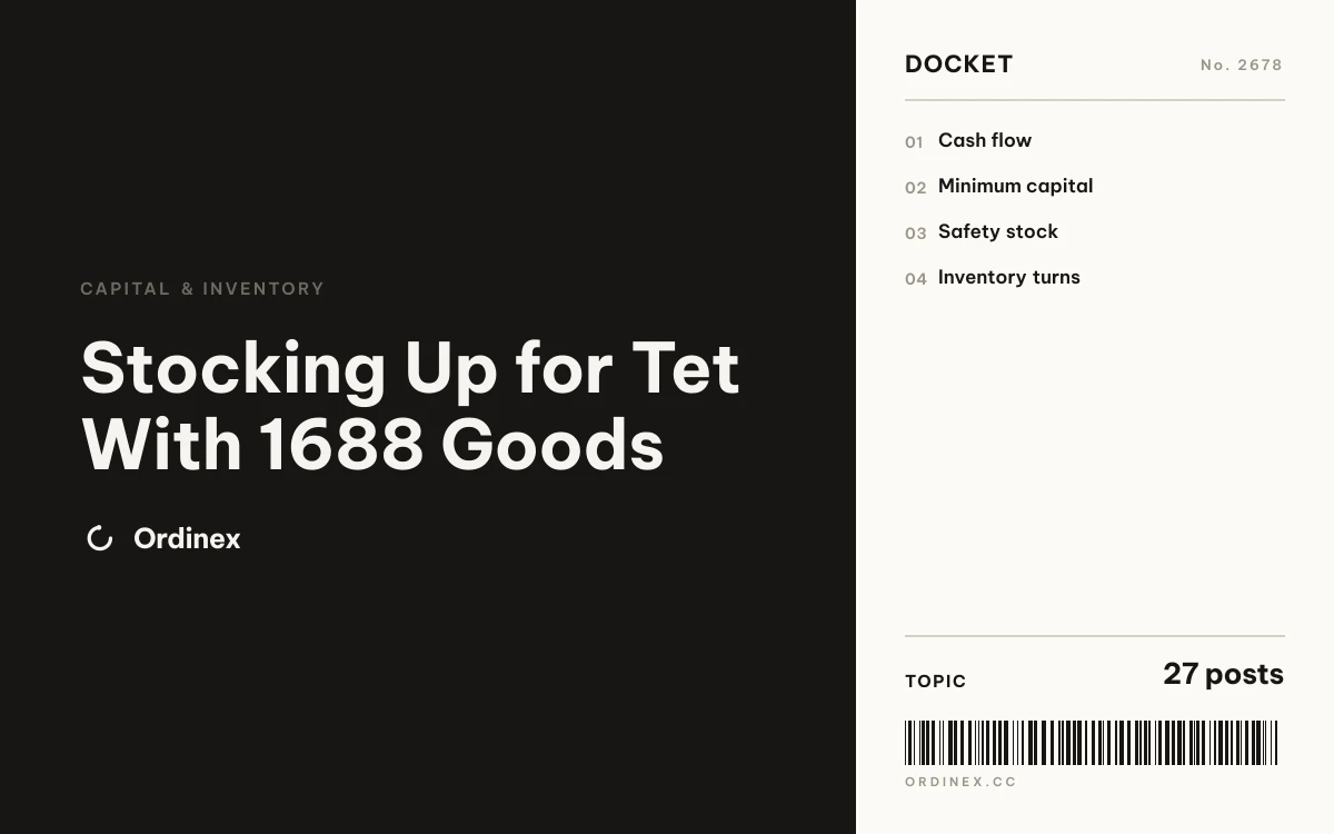 Stocking Up for Tet With 1688 Goods