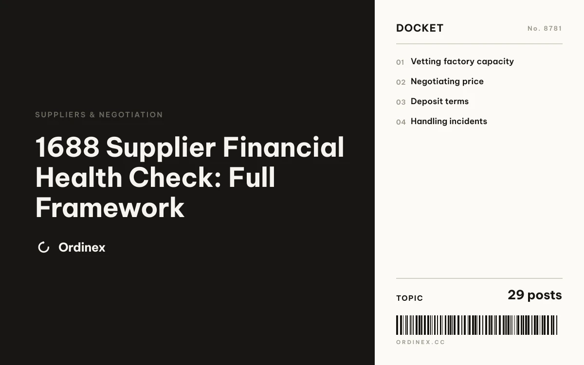 1688 Supplier Financial Health Check: Full Framework