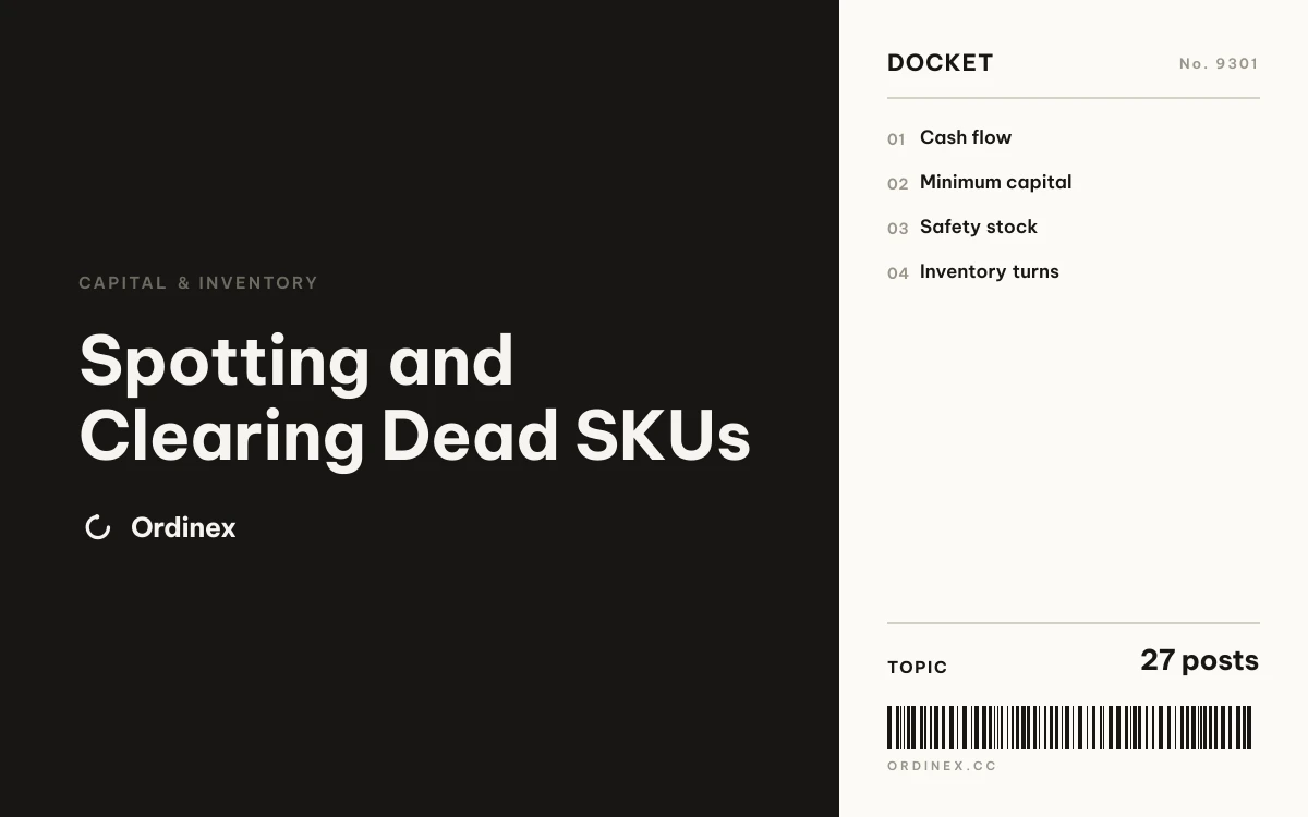 Spotting and Clearing Dead SKUs